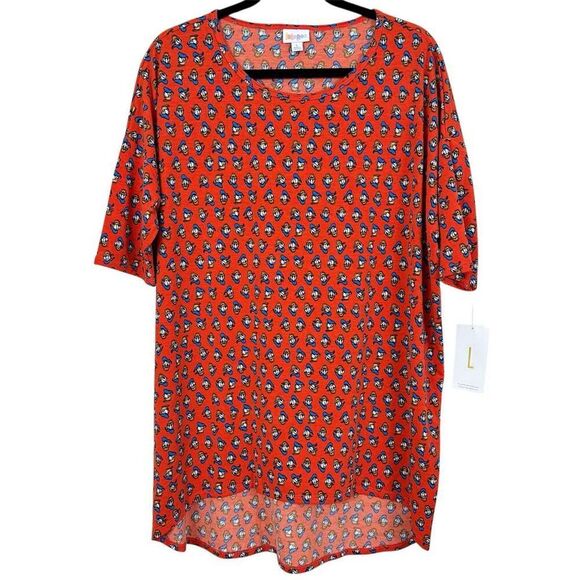 Lularoe Disney Irma Donald Duck - Size Large - Picture 1 of 7